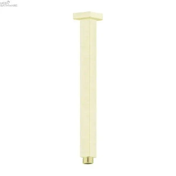 SQUARE Ceiling arm 300mm length - Hera BathwareBrushed Gold
