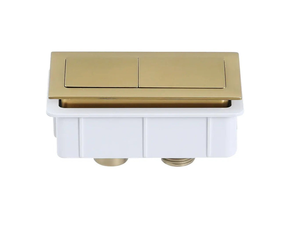 Square Press Button - 7 Colours - Hera BathwareBrushed Yellow Gold