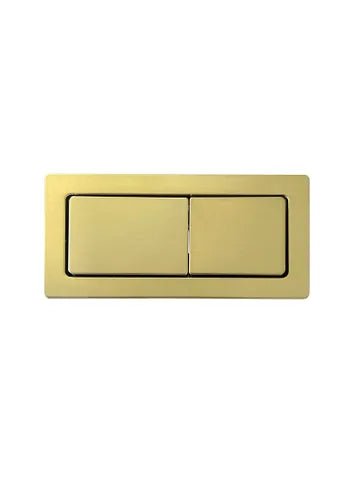 Square Toilet Flush Button - Hera BathwareGold