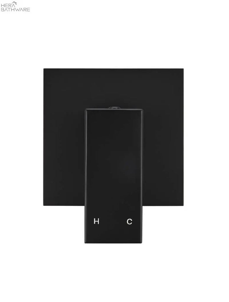 Square Wall Mixer - Matte Black - Hera BathwareMatte Black