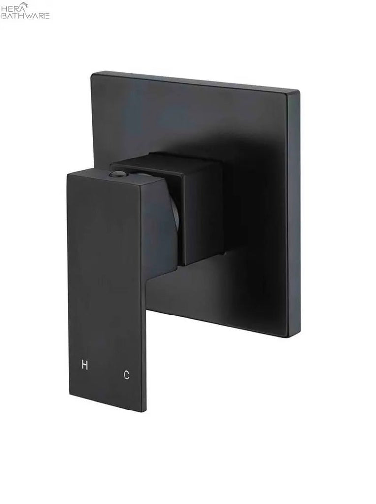 Square Wall Mixer - Matte Black - Hera BathwareMatte Black