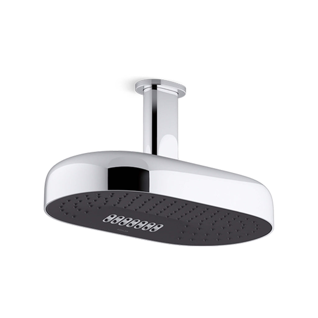 Statement Dual Function Deep Massage Rainhead - Hera Bathware X Kohler 26295T - E - CP | Chrome