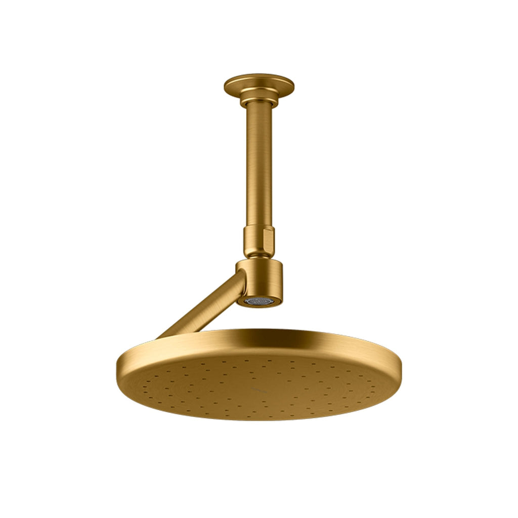 Statement Open Rain Iconic Rainhead - Hera Bathware X Kohler 26301T - E2 - 2MB | Brushed Brass