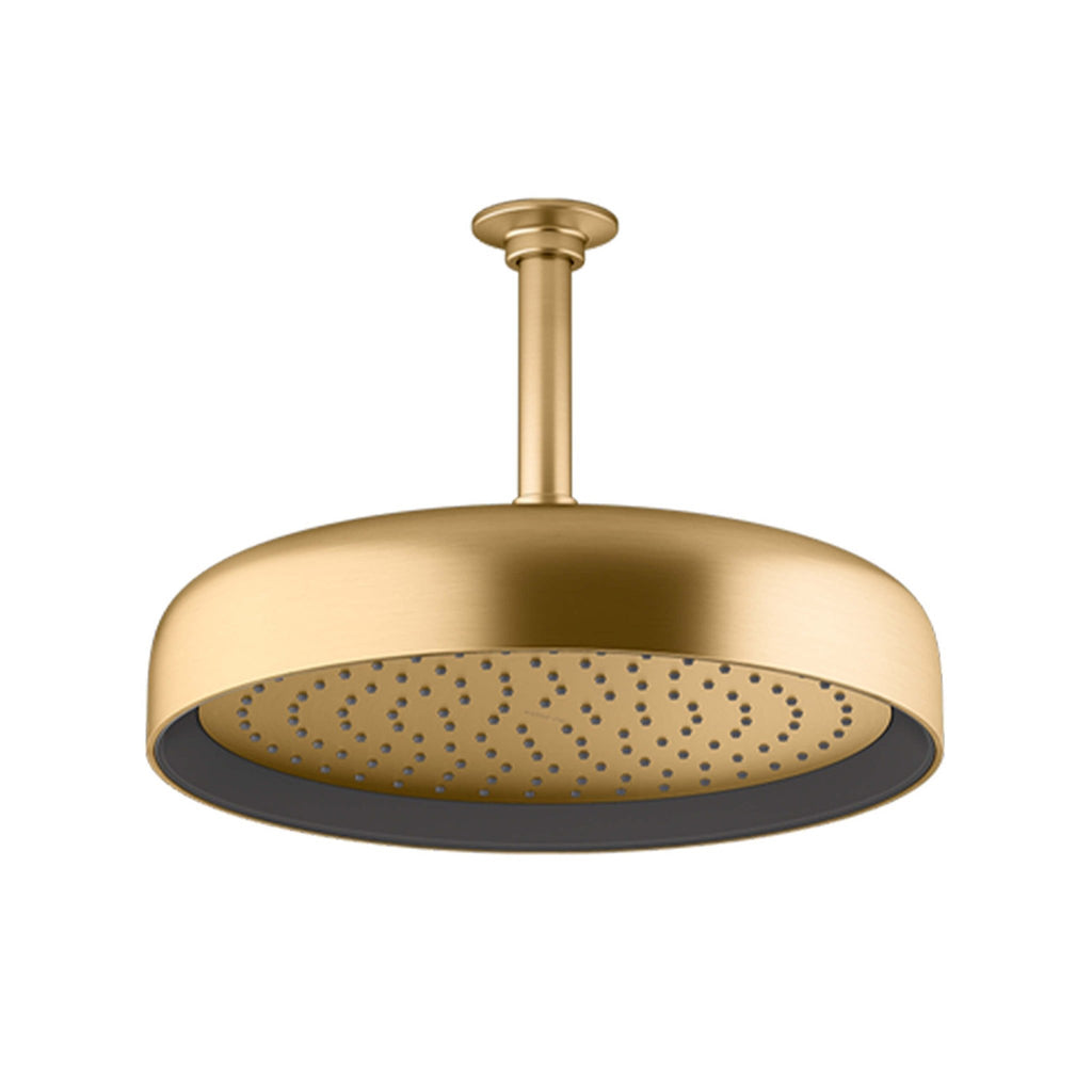 Statement Round Rainhead - Hera Bathware X Kohler 26291T - E2 - 2MB | Brushed Brass