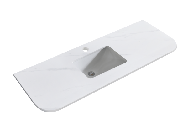 Sunny Esme Stone Top with Undermounted Basin SY36 - Hera Bathware900MM Curved