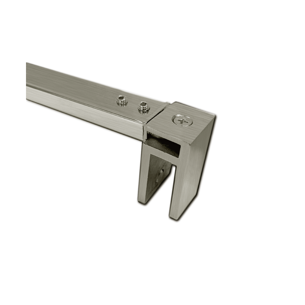 Support Arm - Square | Convex - Hera BathwareBrushed Nickel