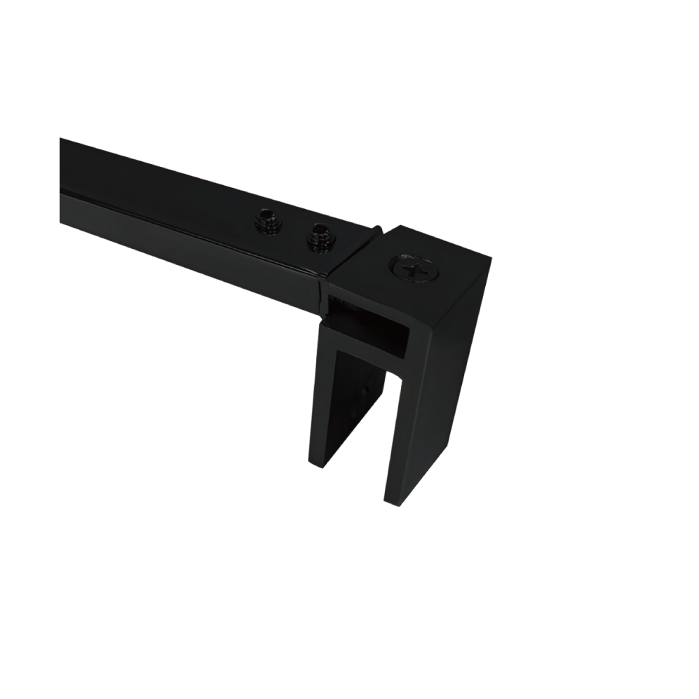 Support Arm - Square | Convex - Hera BathwareMatte Black