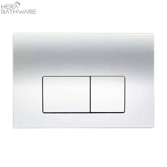 T1003D Floor Mount Rimless Pan with RT Cistern - Hera BathwareBB08 ChromeGloss White