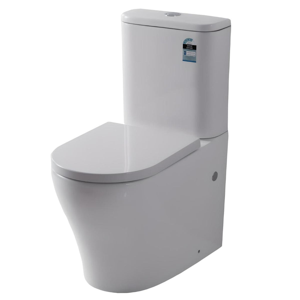 Tacoma Raised Height Nano Toilet Suite - Tornado Flush - Hera Bathware