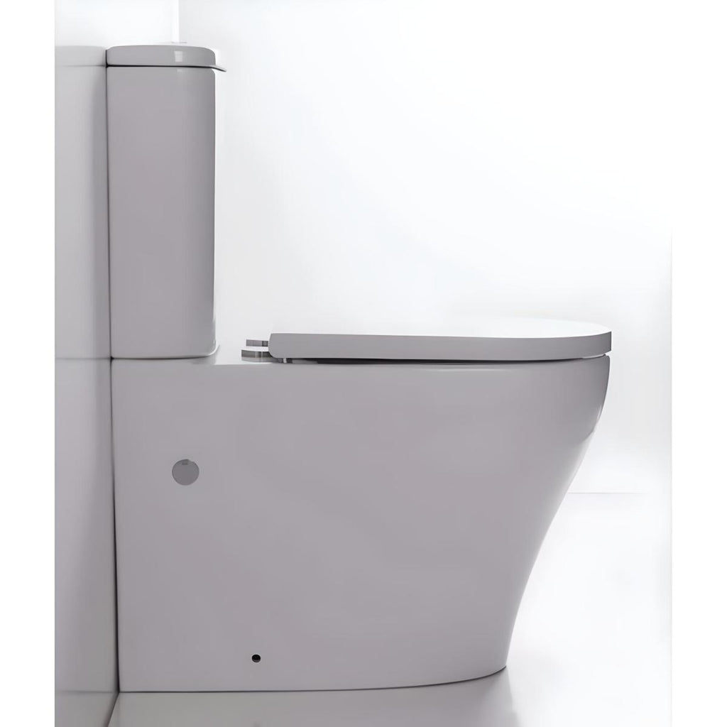 Tacoma Raised Height Nano Toilet Suite - Tornado Flush - Hera Bathware