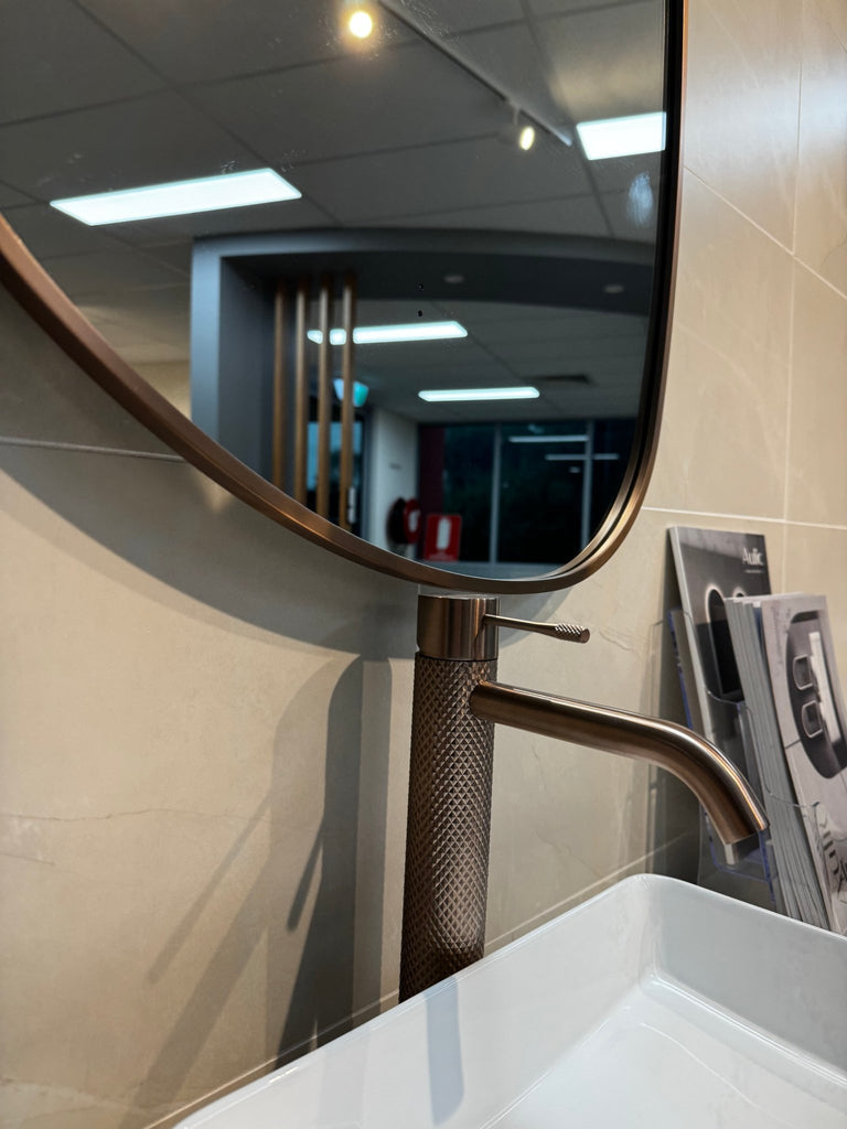 Tarcoola Frameless Sensor LED Mirror - Hera BathwareBrushed Bronze