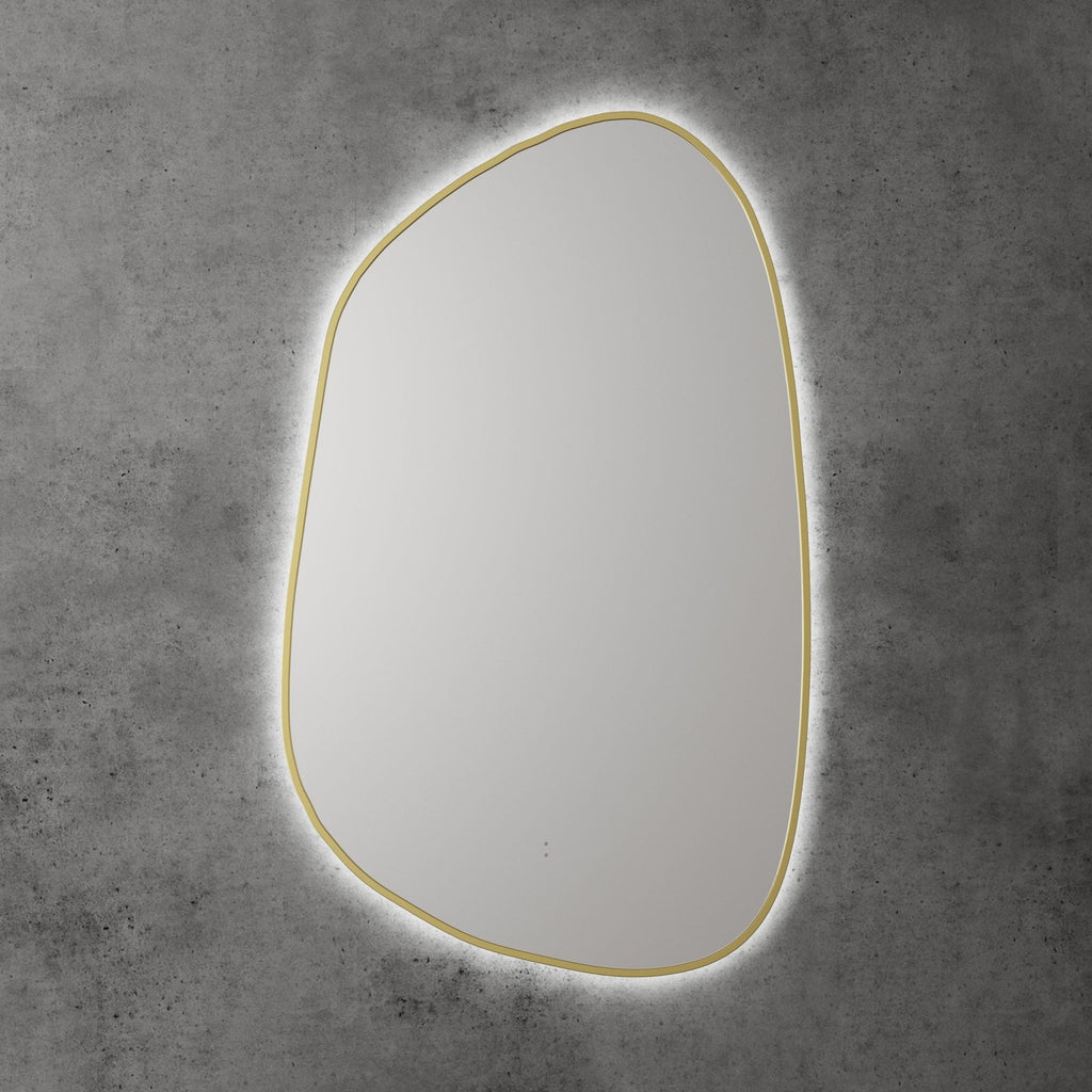 Tarcoola Frameless Sensor LED Mirror - Hera BathwareBrushed Gold