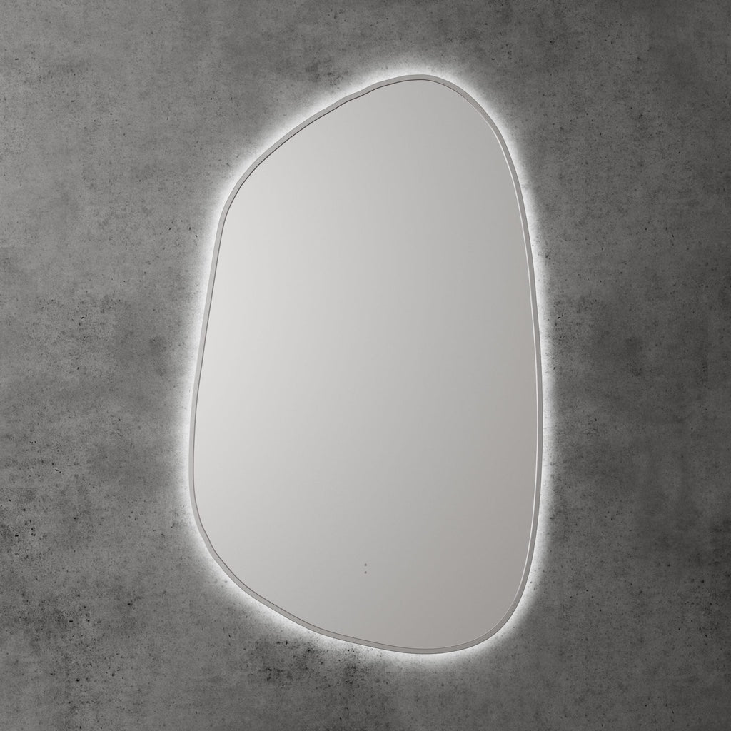 Tarcoola Frameless Sensor LED Mirror - Hera BathwareBrushed Nickel