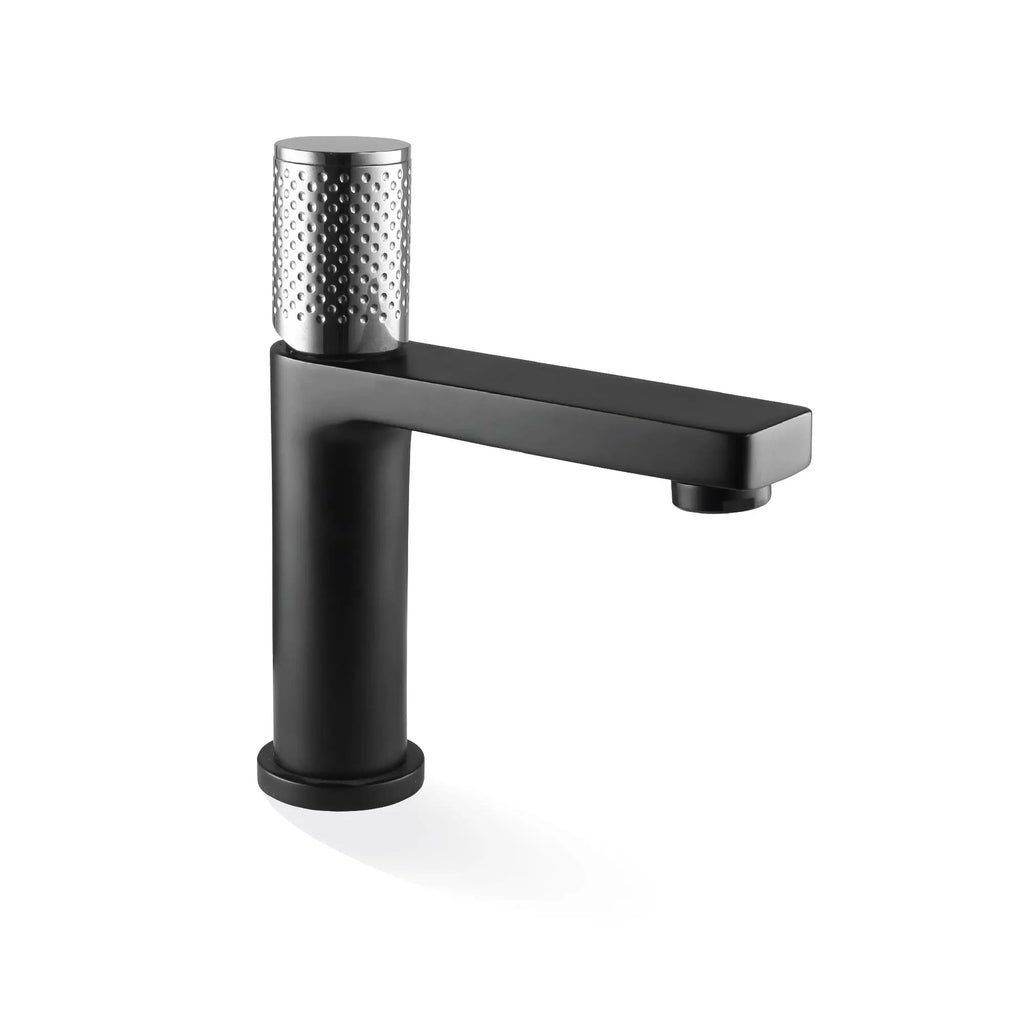 THE GABE Basin Mixer - Matte Black - Hera BathwareMatte BlackChrome Handle