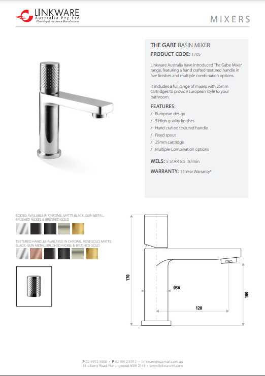 THE GABE Basin Mixer - Matte Black - Hera BathwareMatte BlackRose Gold Handle