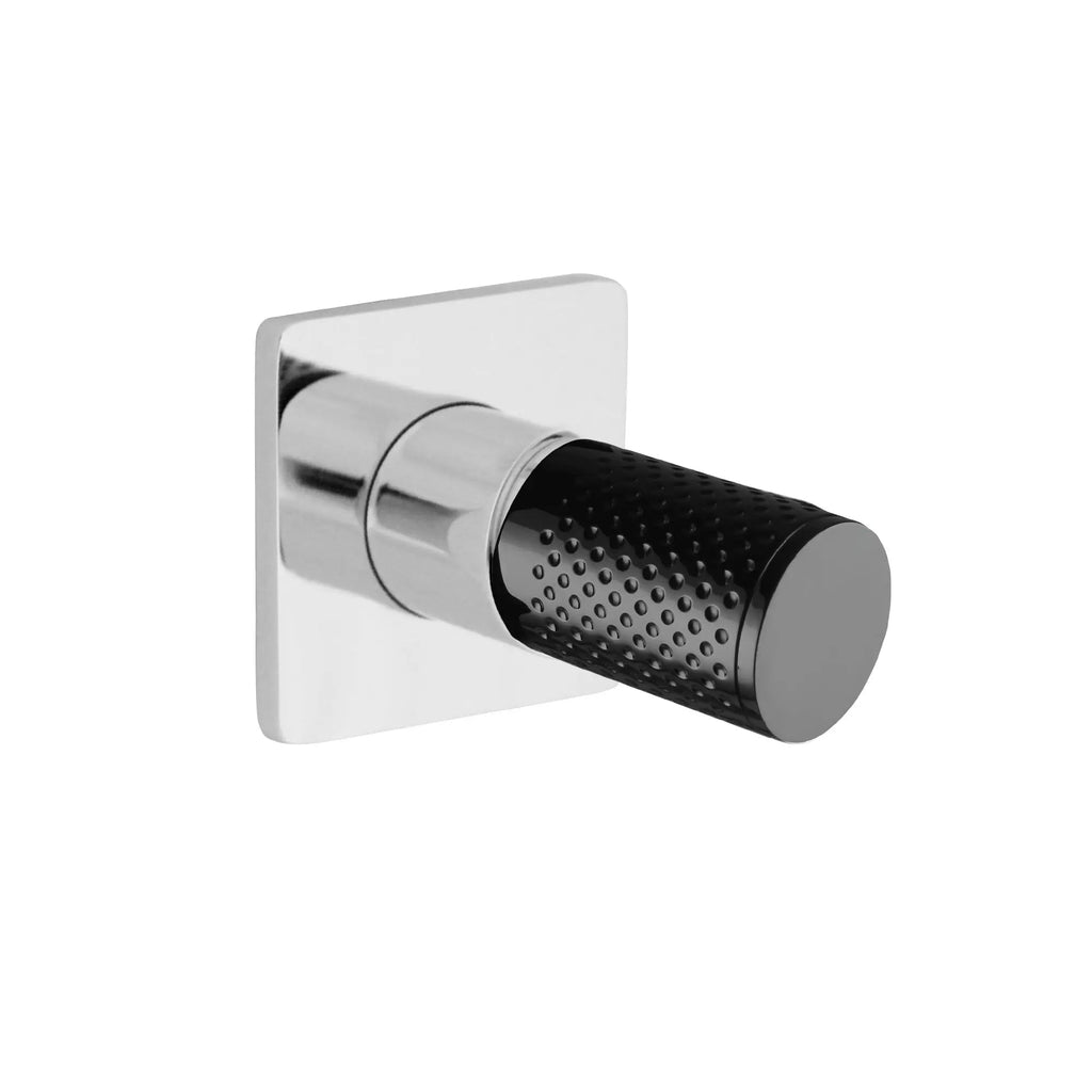 THE GABE Shower Mixer - Chrome - Hera BathwareChromeMatte Black Handle