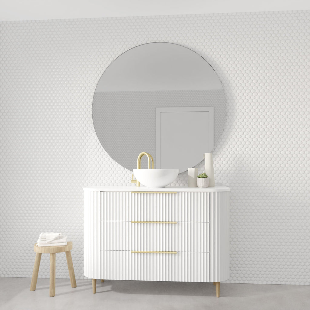 The Shore Bathroom Freestanding Vanity 750/900/1200/1500/1800mm - Hera Bathware750mmSymphony Top