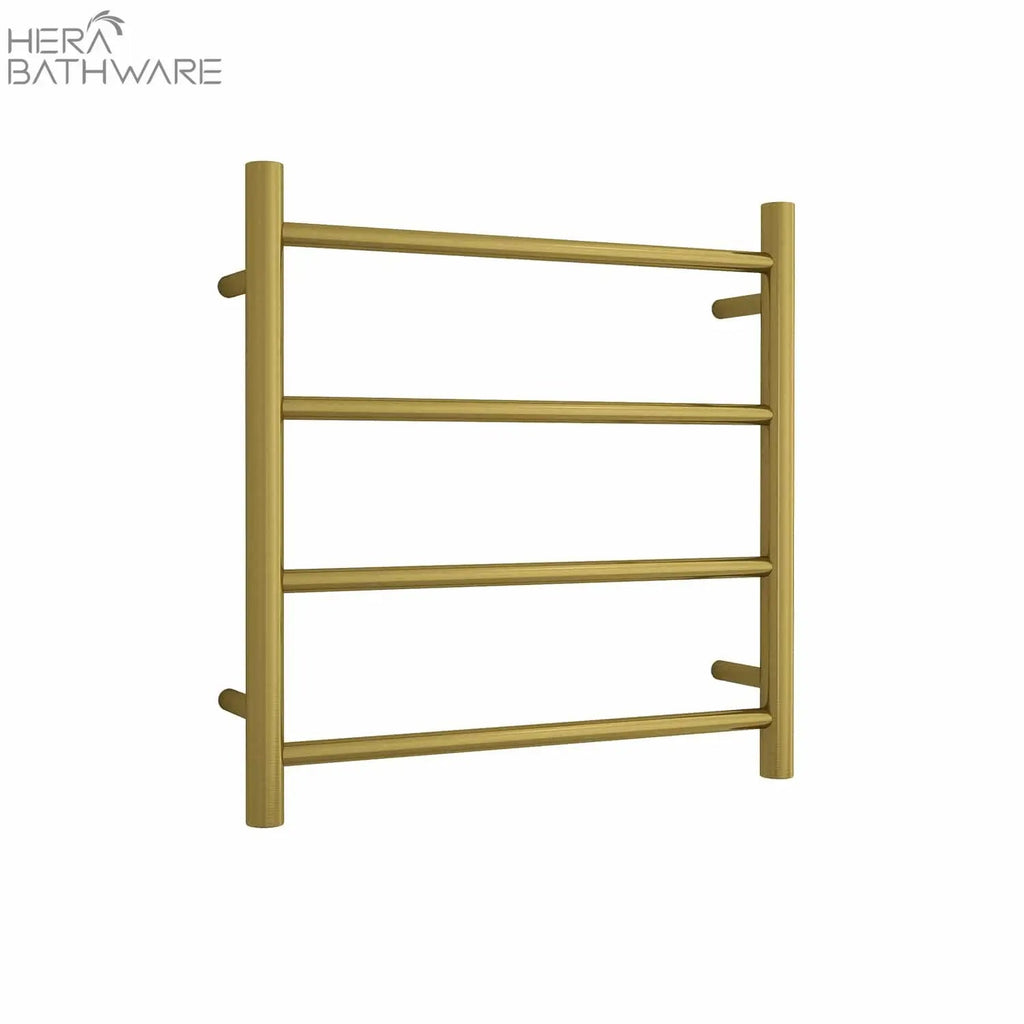 Thermogroup SR25MBG Brushed Gold Round Ladder Heated Towel Rail 550*550*122mm - Hera BathwareBrushed Gold