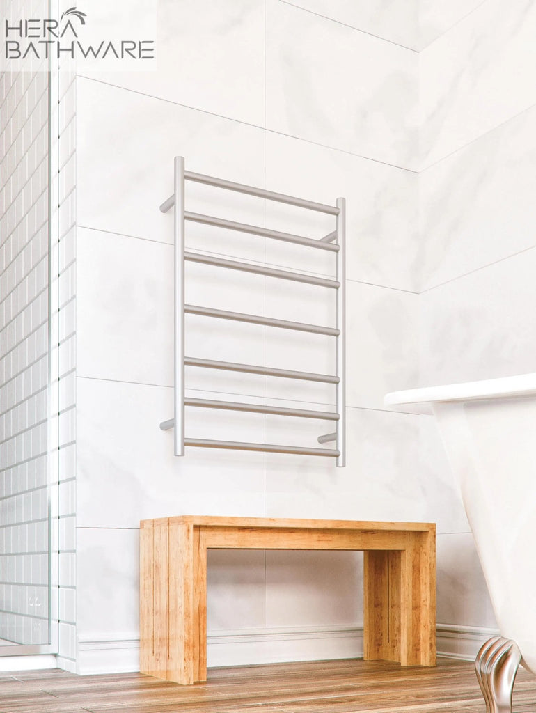 Thermogroup SR44M Straight Round Ladder Heated Towel Rail 600*800*122mm - Hera BathwareStainless Steel