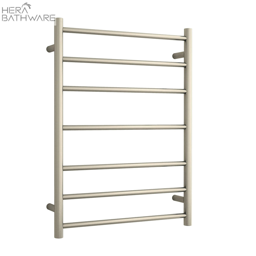 Thermogroup SR44MBN Brushed Nickel Round Ladder Heated Towel Rail 600*800*122mm - Hera BathwareBrushed Nickel