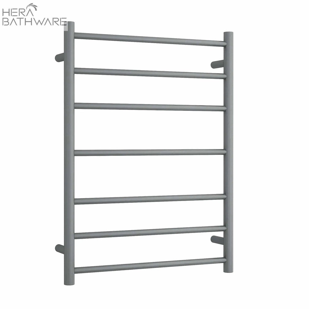 Thermogroup SR44MGM Gun Metal Round Ladder Heated Towel Rail 600*800*122mm - Hera BathwareGun Metal