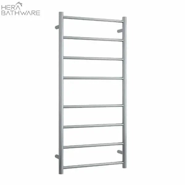 Thermogroup SRB27M Brushed Straight Round Ladder Heated Towel Rail 530*1120*122mm - Hera BathwareBrushed Stainless Steel