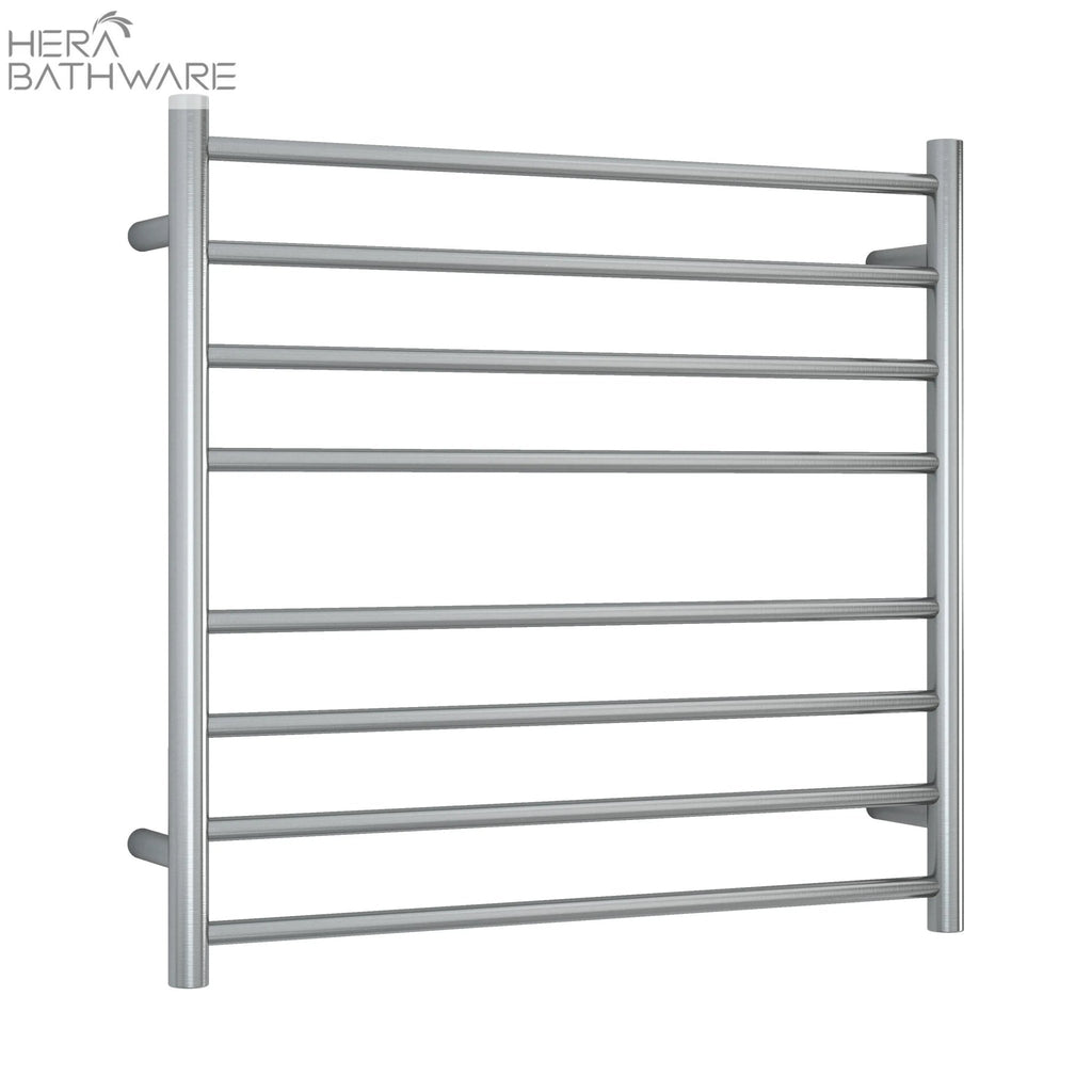 Thermogroup SRB33M Brushed Round Ladder Heated Towel Rail 750*700*122mm - Hera BathwareBrushed Stainless Steel
