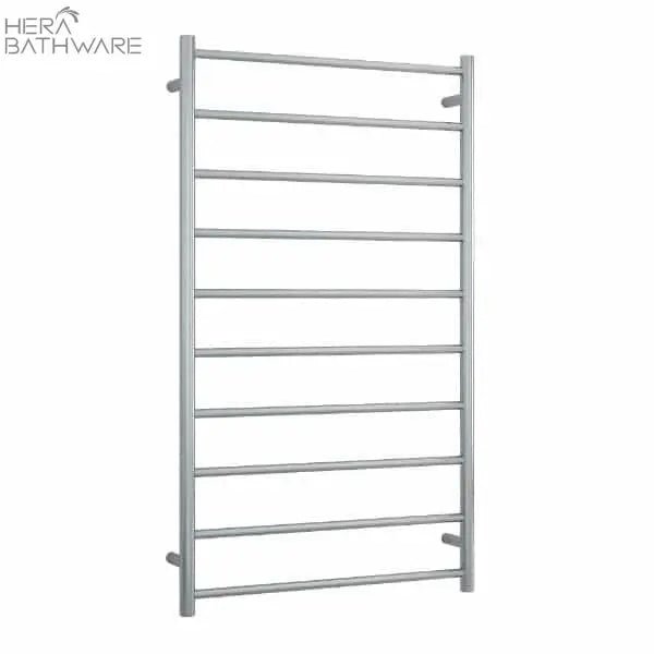 Thermogroup SRB69M Brushed Straight Round Ladder Heated Towel Rail 700*1200*122mm - Hera BathwareBrushed Stainless Steel