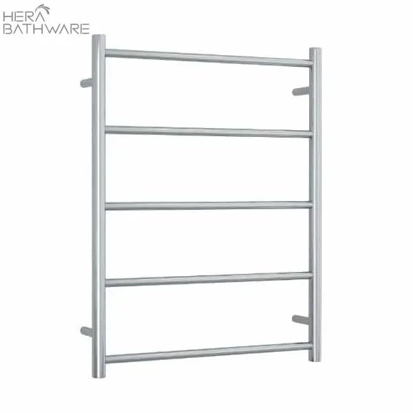 Thermogroup USR54 Straight Round Non - Heated Ladder Towel Rail 630*800*122mm - Hera BathwareStainless Steel