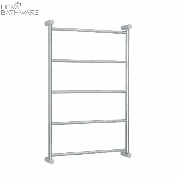 Thermogroup USS69 Straight Round Non - Heated Ladder Towel Rail 610*925*95mm - Hera BathwareStainless Steel