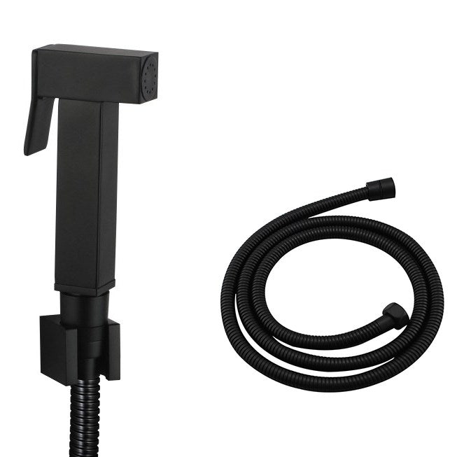 Toilet Bidet Spray/ Jet spray - Hera BathwareSquareMatte Black