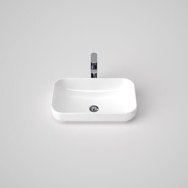 Caroma - TRIBUTE Rectangle 530 Inset Basin - 876900W – Hera Bathware