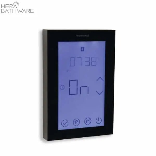 TRTS Touch Screen 7 Day Timer ¨C Black - Hera BathwareMatte Black