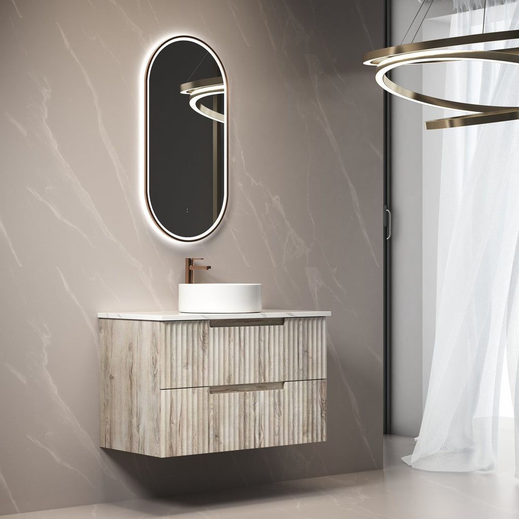 Tuscana Wall Hung Vanity 600 - 1800mm - Hera Bathware X Aulic CAWH42 - 900 | 900mmCabinet Only