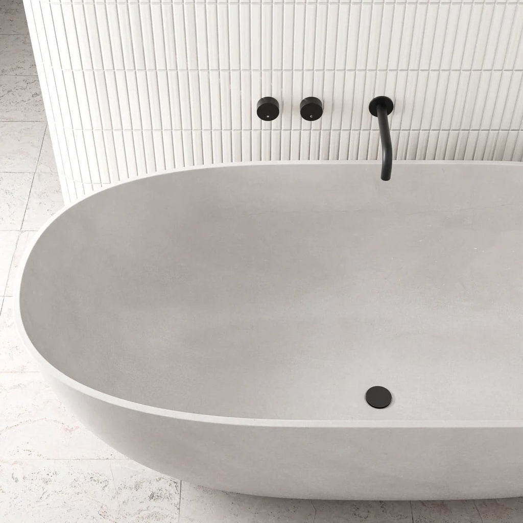 Universal all - in - one Pop Up Waste - Basin & Bath - Hera BathwareMatte Black