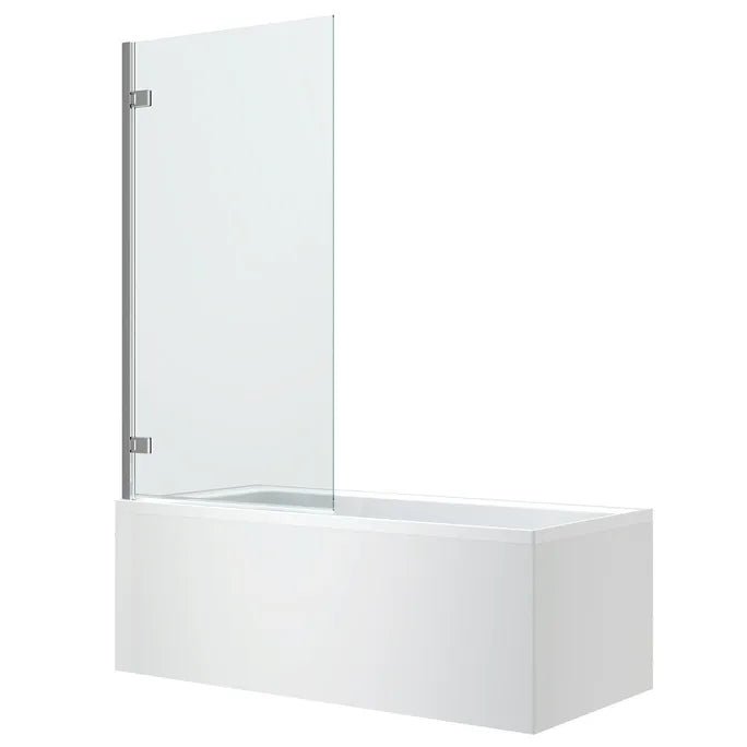 Urban Bath Panel 900mm | 1600mm High | Oceano - Hera Bathware X Oceano URBS900C | Chrome