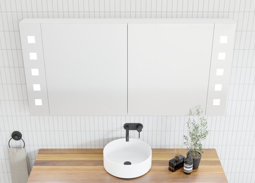 Urban Lights Shaver - Hera Bathware750mm Left Door