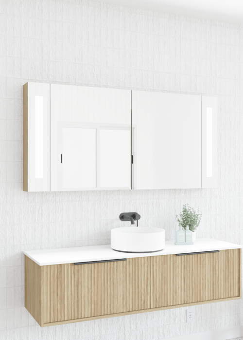 Urban Lights Shaver - Hera Bathware750mm Left Door