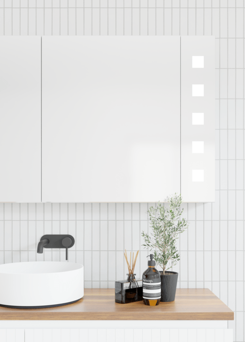 Urban Lights Shaver - Hera Bathware750mm Left Door
