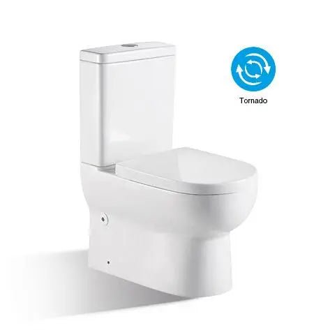 V1 Modica Back To Wall Toilet Suite - Hera BathwareUF Seat - Soft Close Seat