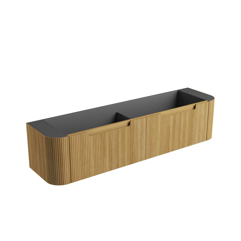 Varcelli Mono Wall Hung Vanity 750 - 1800mm - Hera Bathware X Aulic CAWH53 - 1800 | 1800mmCabinet Only
