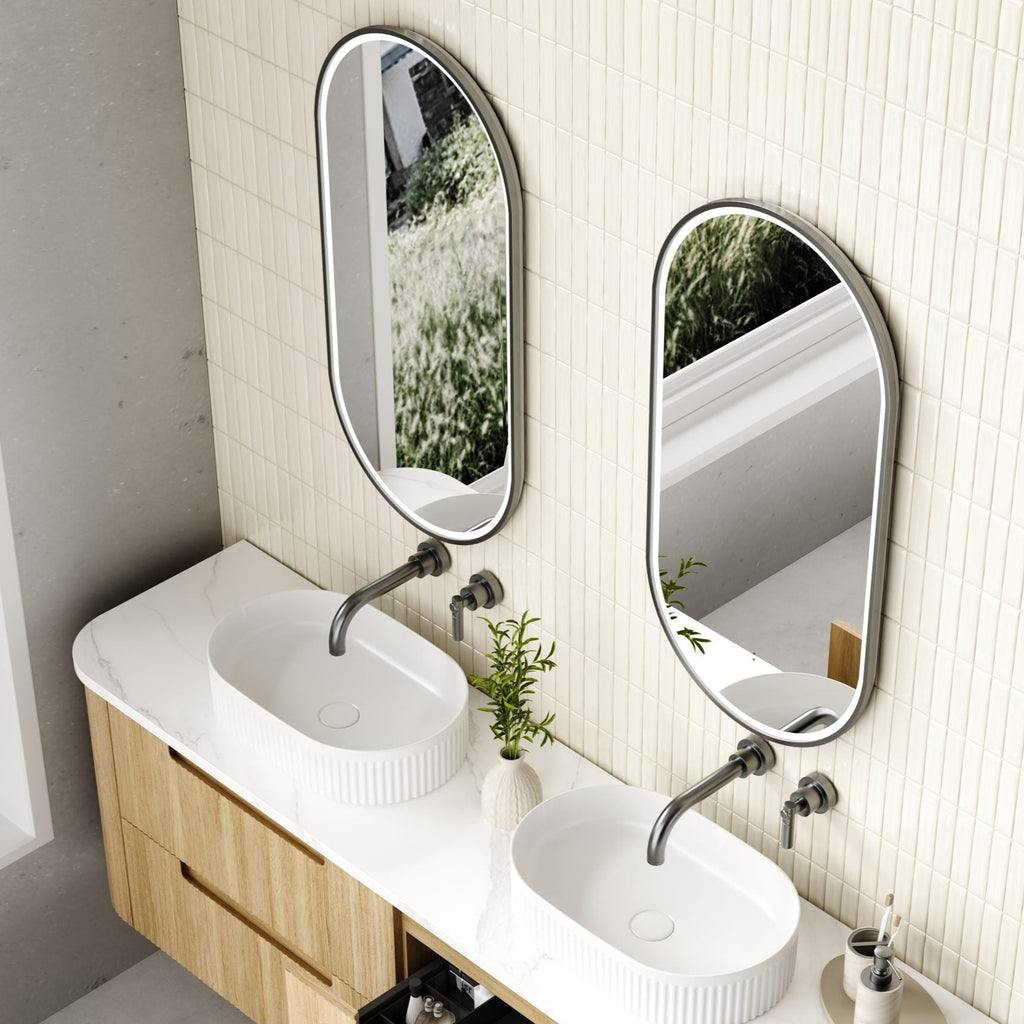 Varcelli Tier Wall Hung Vanity 750 - 1800mm - Hera Bathware750mmCabinet+Palis