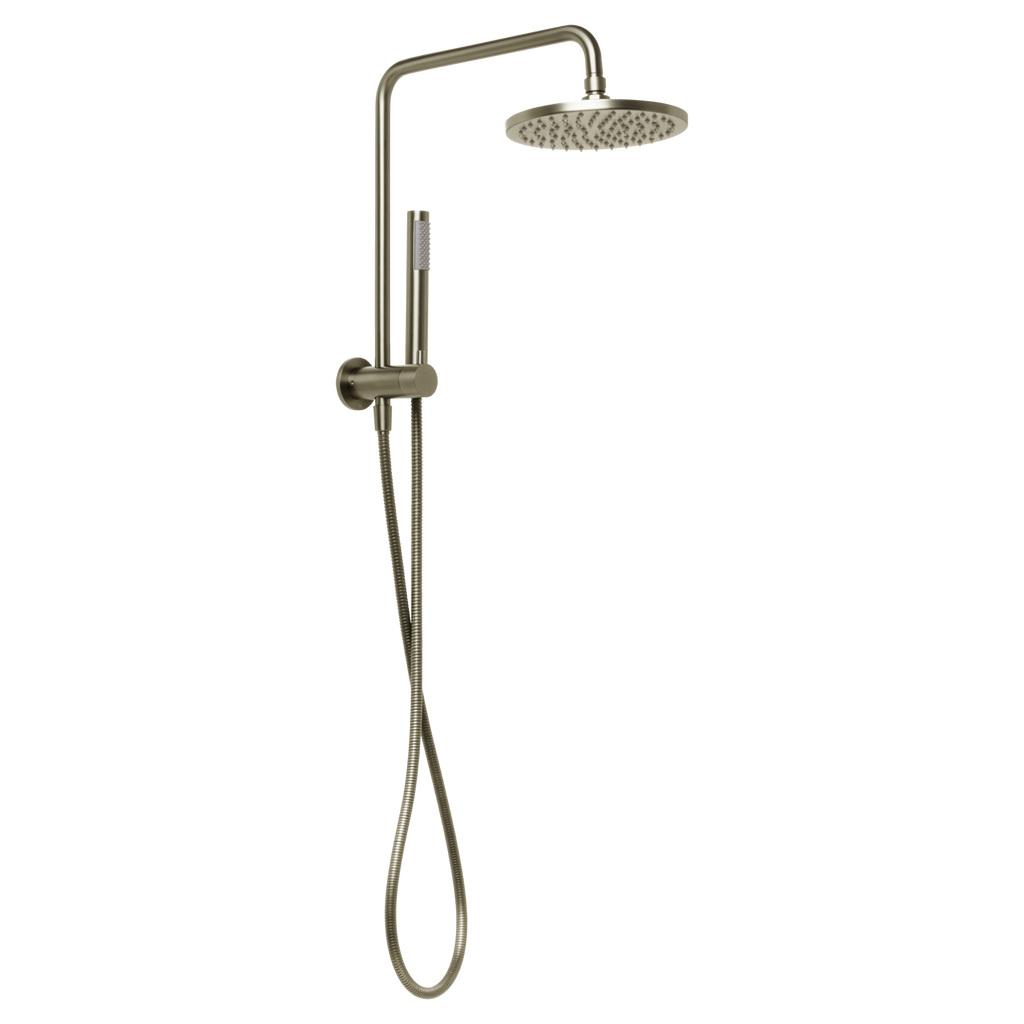 Venezia Short Twin Shower - Hera BathwareBrushed Nickel