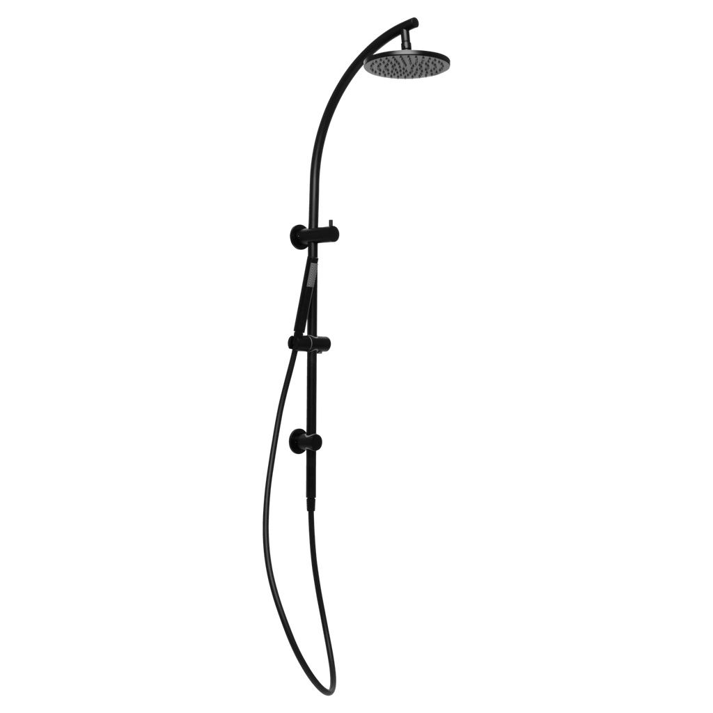 Venezia Twin Shower - Hera BathwareMatte Black