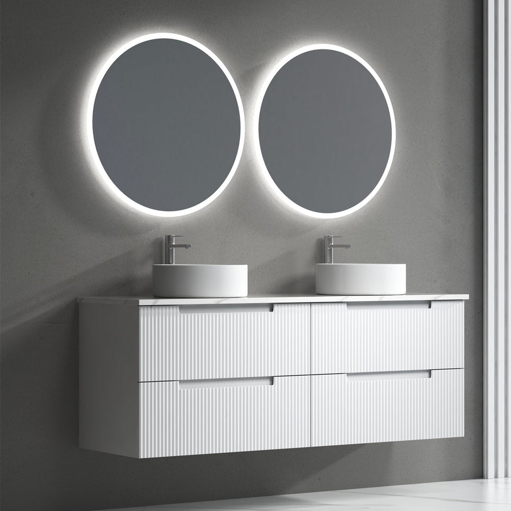 Verona Mark II Wall Hung Vanity 600 - 1800mm - Hera Bathware X Aulic CAWH412 - 1500 | 1500mm - DoubleCabinet Only
