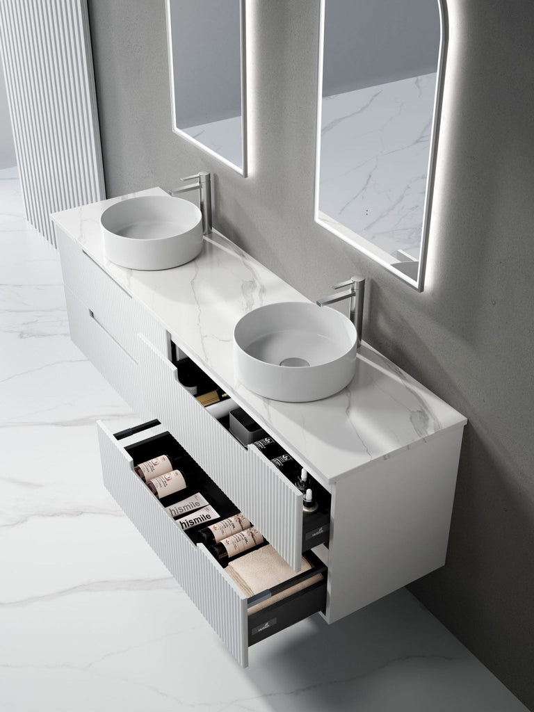 Verona Mark II Wall Hung Vanity 600 - 1800mm - Hera Bathware X Aulic CAWH412 - 600 | 600mmCabinet Only
