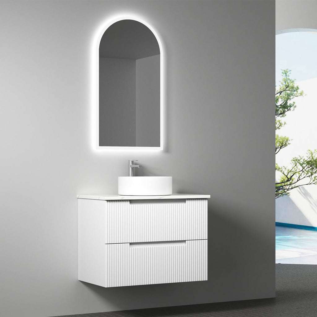 Verona Mark II Wall Hung Vanity 600 - 1800mm - Hera Bathware X Aulic CAWH412 - 750 | 750mmCabinet Only