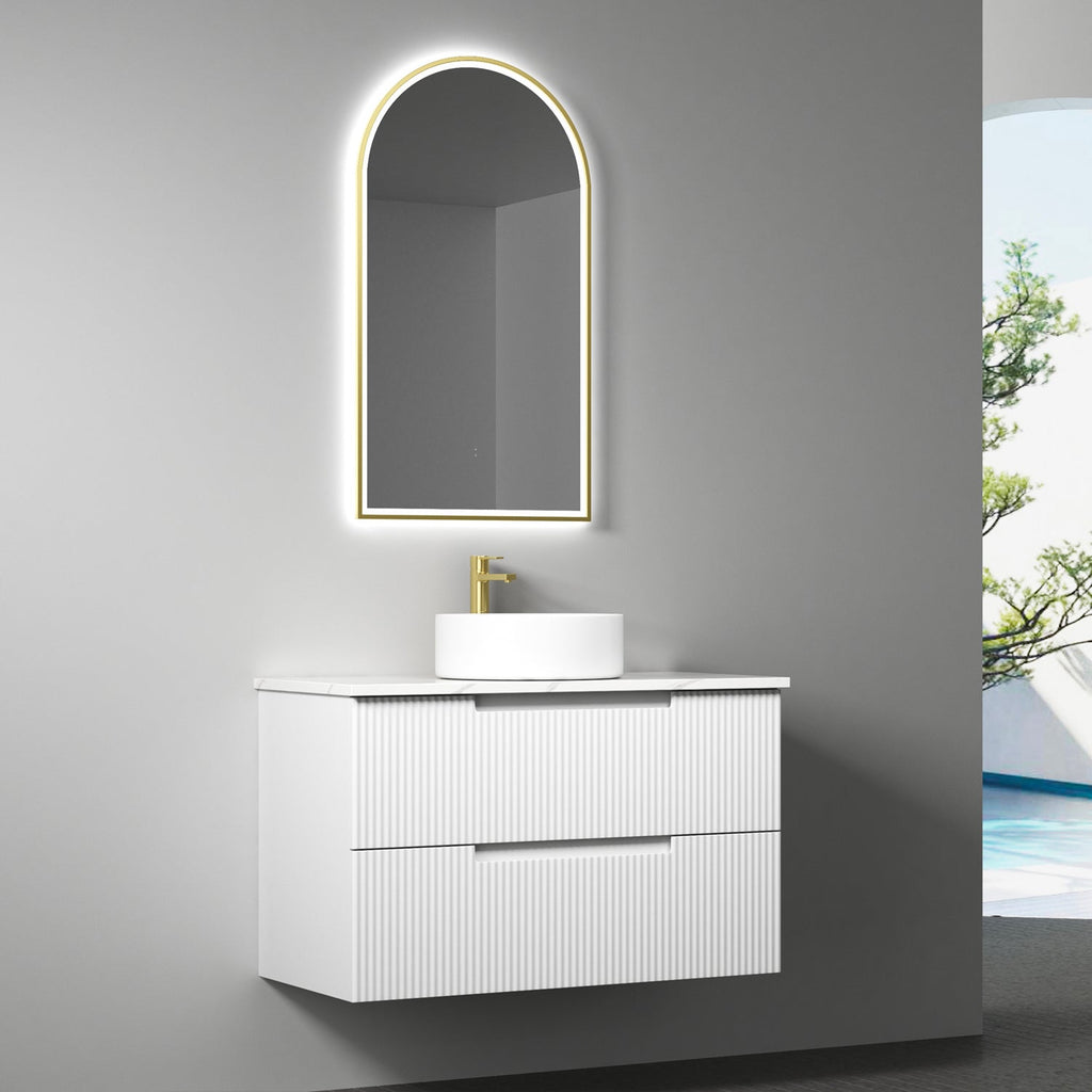 Verona Mark II Wall Hung Vanity 600 - 1800mm - Hera Bathware X Aulic CAWH412 - 900 | 900mmCabinet Only
