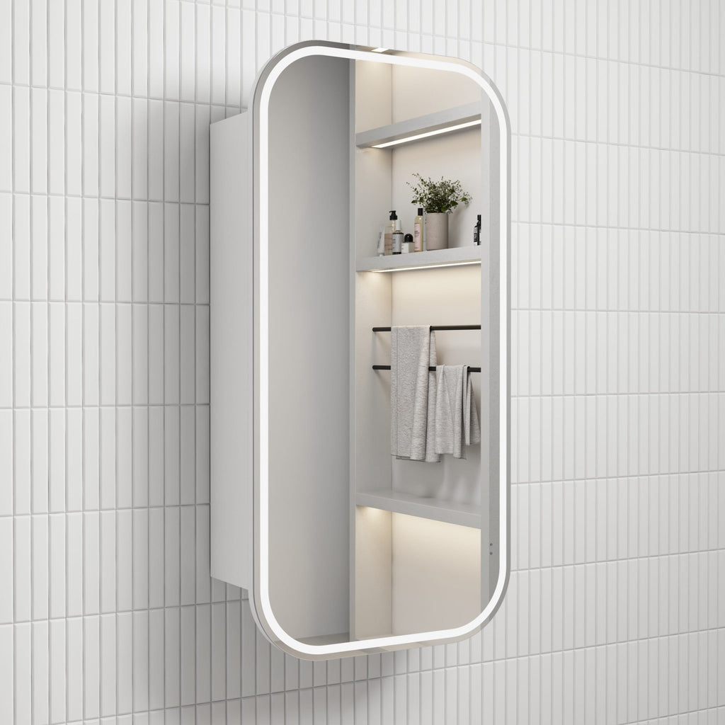 Vienna Led Shaving Cabinet - Hera Bathware