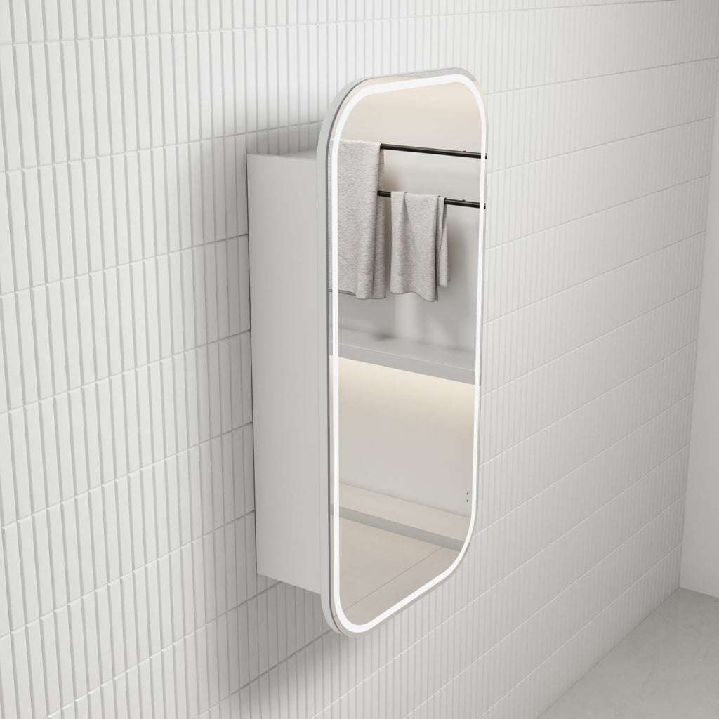 Vienna Led Shaving Cabinet - Hera Bathware